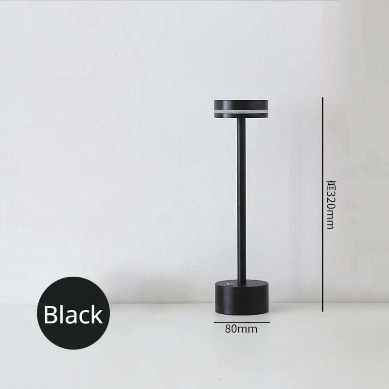Modern Cordless LED Table Lamp – Rechargeable, Touch Control, Minimalist Lighting for Bedroom & Living Room