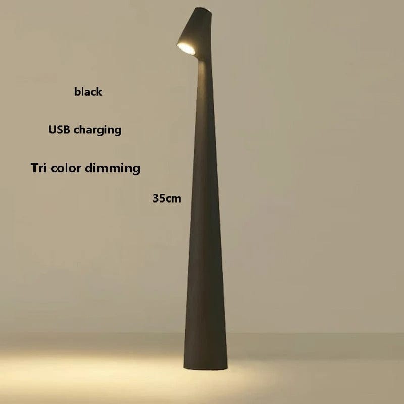 Rechargeable LED Desk Lamp – Wireless, Touch Control, Adjustable Light