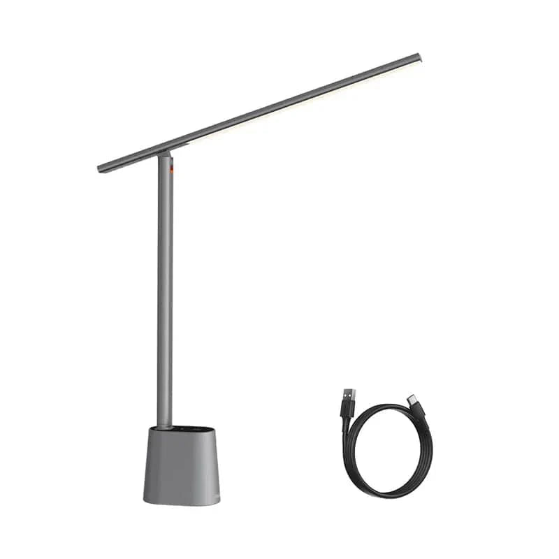 Rechargeable LED Desk Lamp – Foldable, Touch Control, Adjustable Light &amp; Eye Protection