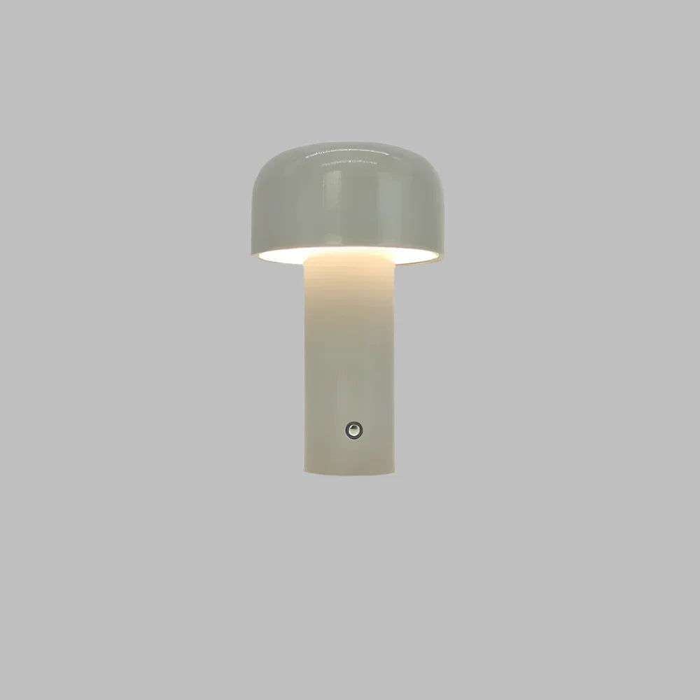Portable Mushroom LED Table Lamp – Rechargeable, Wireless, Touch Control