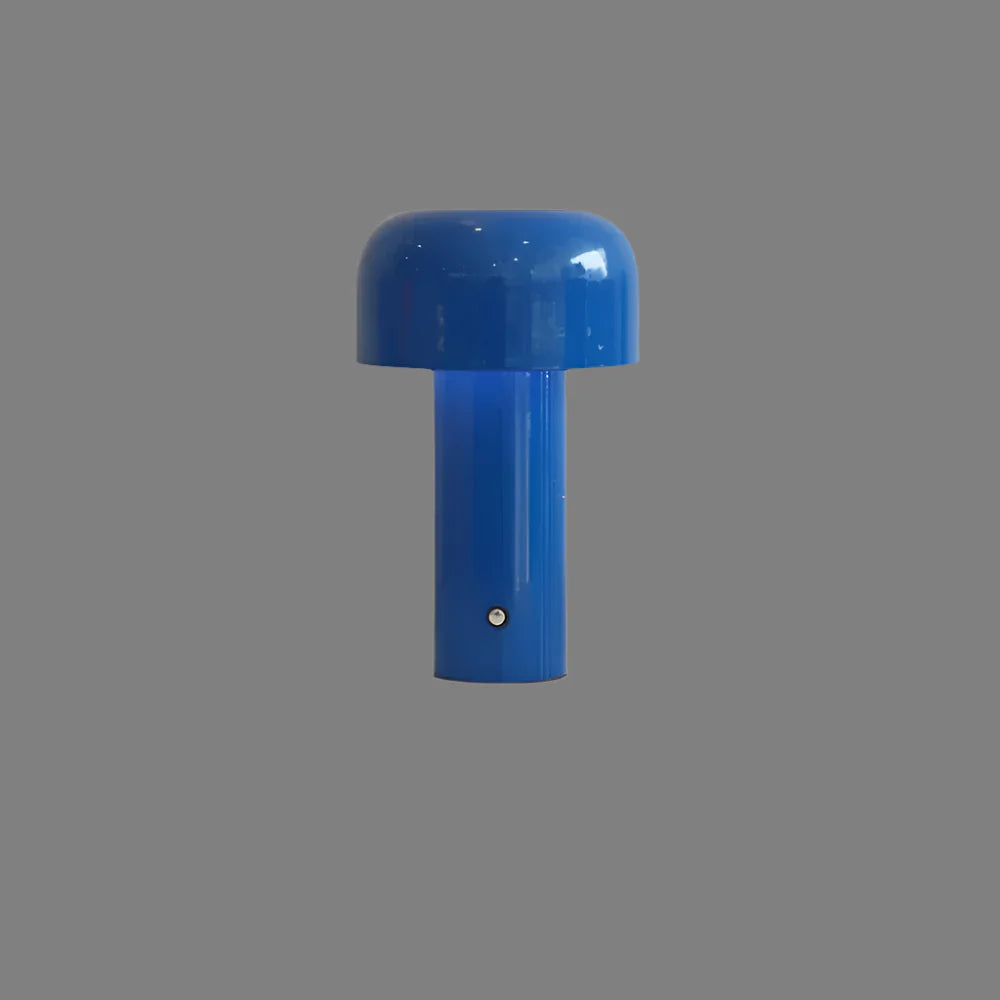 Portable Mushroom LED Table Lamp – Rechargeable, Wireless, Touch Control