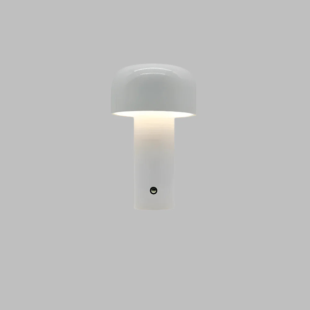 Portable Mushroom LED Table Lamp – Rechargeable, Wireless, Touch Control