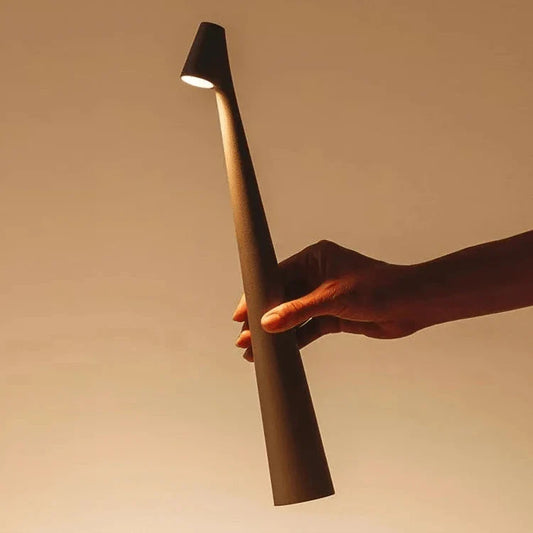 Rechargeable LED Desk Lamp – Wireless, Touch Control, Adjustable Light